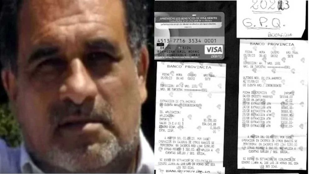 El empleado de la Legislatura Bonaerense encontrado en un cajero con 48 tarjetas de débito de empleados de la misma legislatura