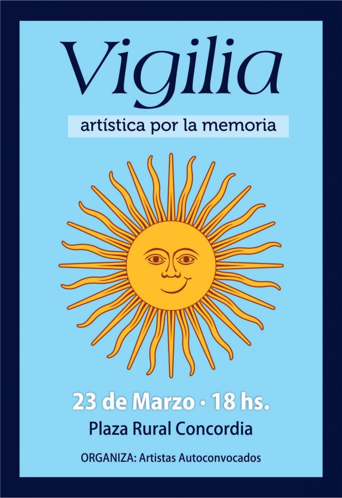 Vigilia Artistica por la Memoria