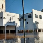 Club Regatas inundado