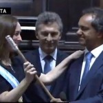 Scioli entrega baston a Vidal