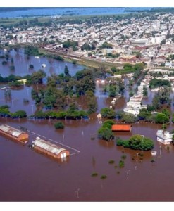 foto aerea inundacion