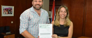 Entregaron un aporte por 90 mil pesos al municipio de Federal