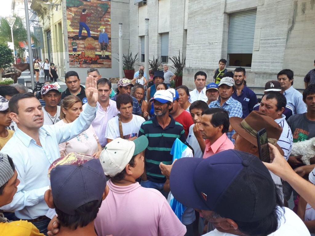 Carreros protestaron