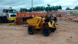 Robaron una máquina de una construcción en Concordia y apareció en Federación