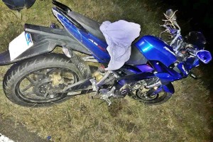 Un joven un moto chocó contra un viracho en ruta 18