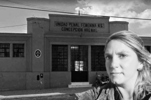 Gabriela Francia en la cárcel de mujeres