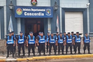 La Jefatura Departamental Concordia de Policía suma refuerzos