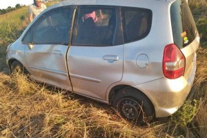 Joven concordiense volcó en ruta 18