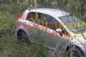 Un automóvil se fue de la ruta y su conductor fue encontrado deshidratado dentro