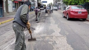 reparacion calle San Luis