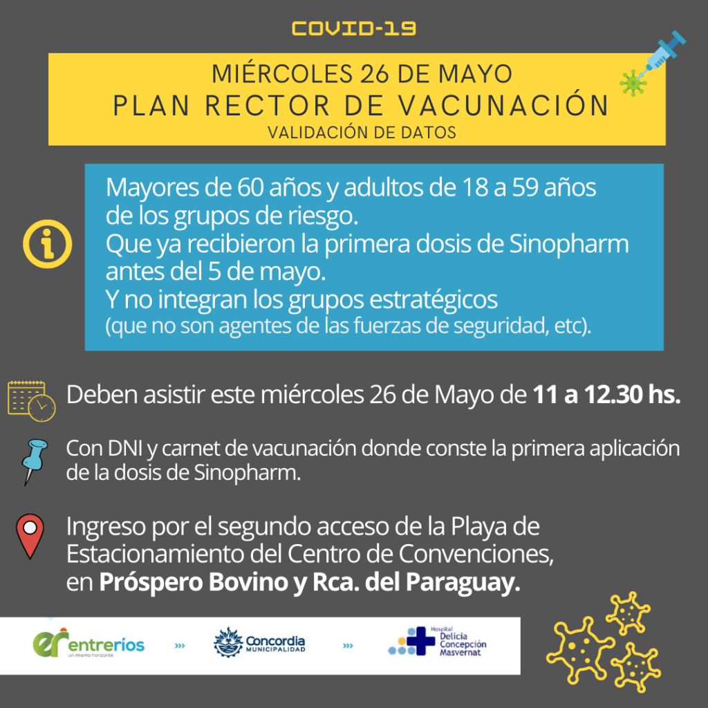 covid19 - miercoles 26 de mayo