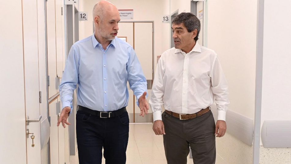 Horacio Rodríguez Larreta y Fernán Quirós