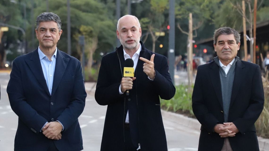 “Jorge tiene una intención de voto muy consolidada y Fernán una potencialidad muy auspiciosa” DIjo Larreta