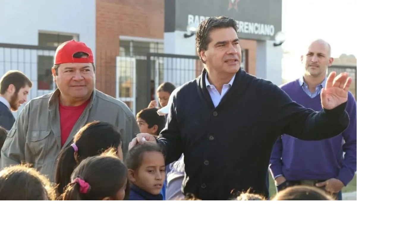 El Gobernador del Chaco Jorge Capitanich mantiene una estrecha realción con el piquetero Sena