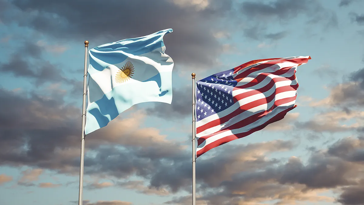 Estados Unidos es el tercer destino de las exportaciones nacionales, detrás de Brasil y China, con el 7,5% del total exportado en 2022.